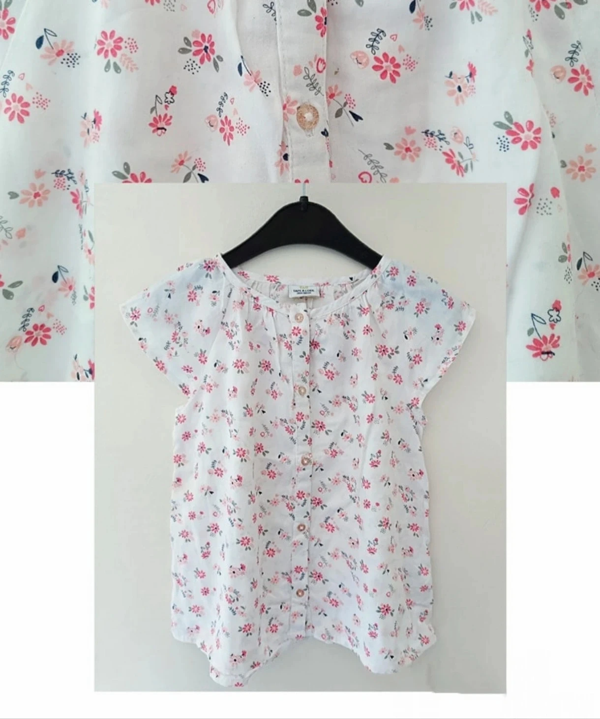 36 mois 3 ans blouse chemise été tape a l'oeil
